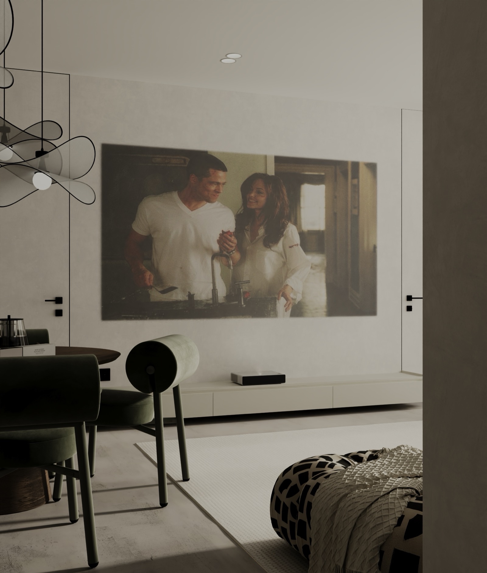 Евро-4: кухня-гостиная